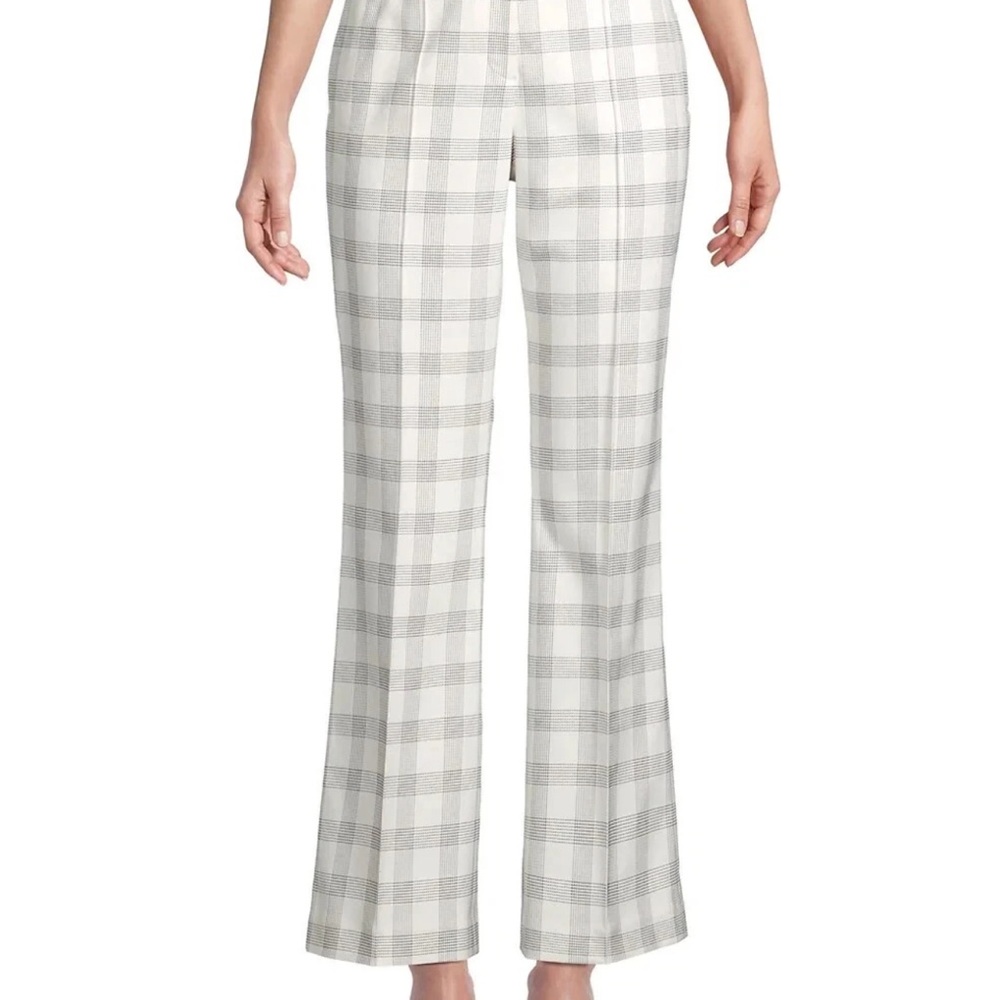 Elie Tahari white Flare Pants US8